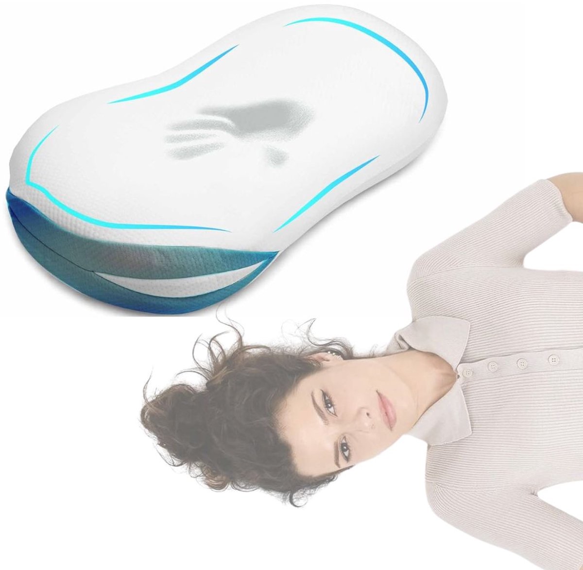 ApexArte® Anti Snurk Kussen - Apneu Producten - Hoofdkussen Nekpijn