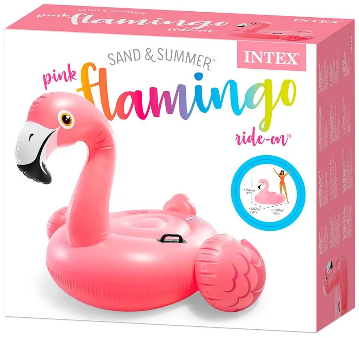 Intex Opblaasfiguur Flamingo - Leeftijd 3+ — afbeelding 6