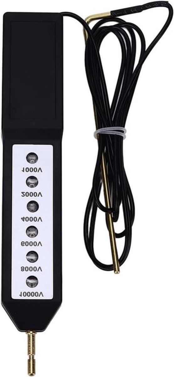 Draagbare Waterdichte Spanningsmeter voor Elektrische Afrastering - 10KV - Spanningstestbereik - Geschikt voor Huis, Boerderijen, Tuin