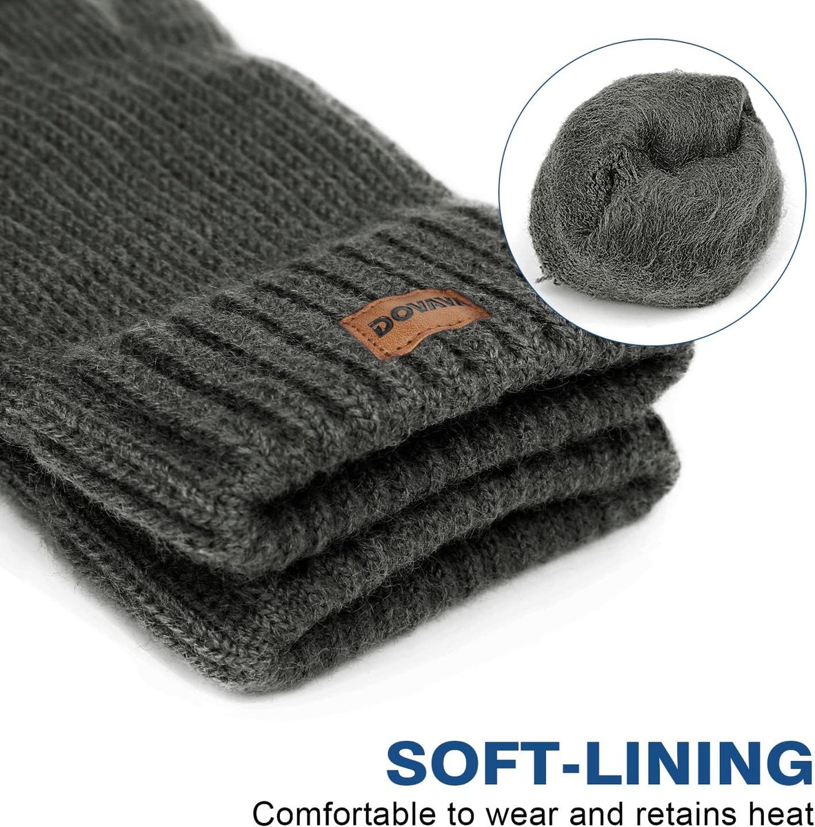 Winterhandschoenen voor heren en dames - thermisch - touchscreen - comfortabel en warm - ShopVlot