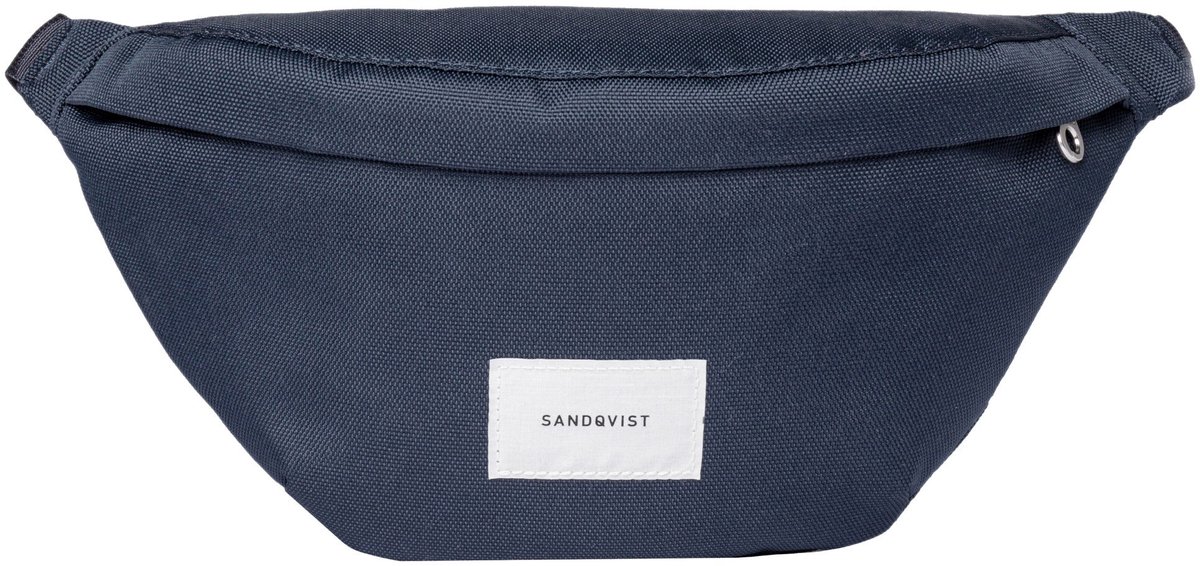 Sandqvist Ground Crossbody Tas Navy Heuptas Blauw