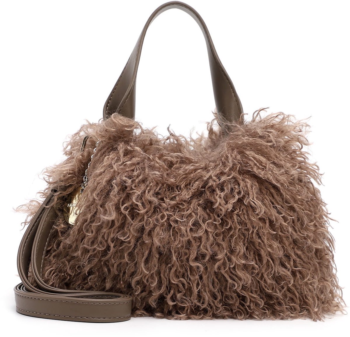 EMILY & NOAH Buideltas E&N Lionne ( 65830 ) - Dames handtassen - taupe 900
