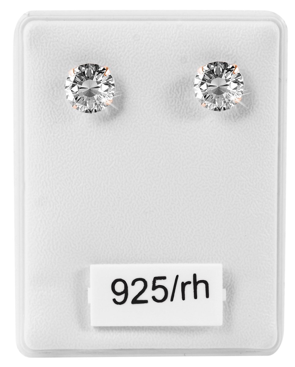 AKZENT Akzent dames oorbellen "Runa" uit 925 Sterlingzilver, gerhodineerd, duurzaam