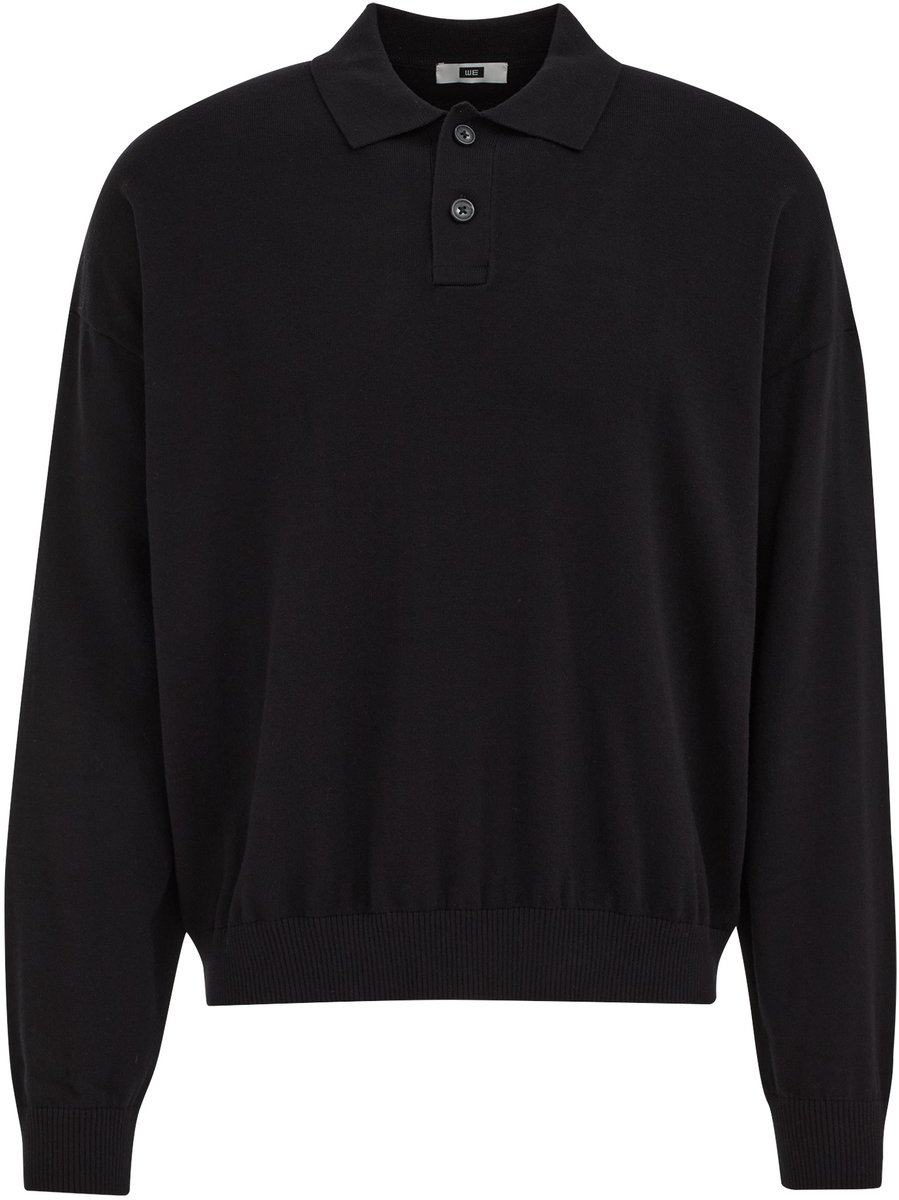 WE Fashion Heren regular fit polo