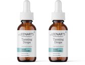 Drs Leenarts 2x Tanning Drops – Zelfbruiner voor Gezicht & Lichaam – Parfumvrij – 60ml