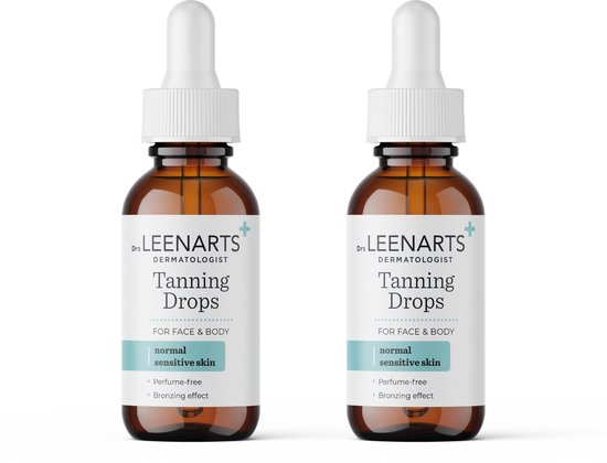 Drs Leenarts 2x Tanning Drops – Zelfbruiner voor Gezicht & Lichaam –...