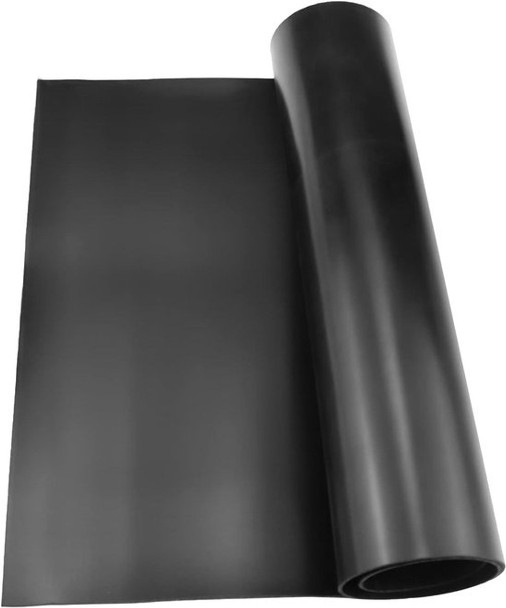 Neopreenrubberen stroken 300 mm (W) x 1,5 mm (D) x 0,6 m (L) voor DIY, isolatie en vloerbescherming