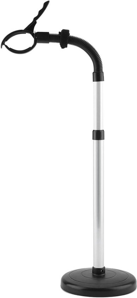 Verstelbare Haardroger Houder met 360° Rotatie voor Badkamer en Kapsalon, Ideaal voor Commercieel Gebruik 18 x 93.5 cm