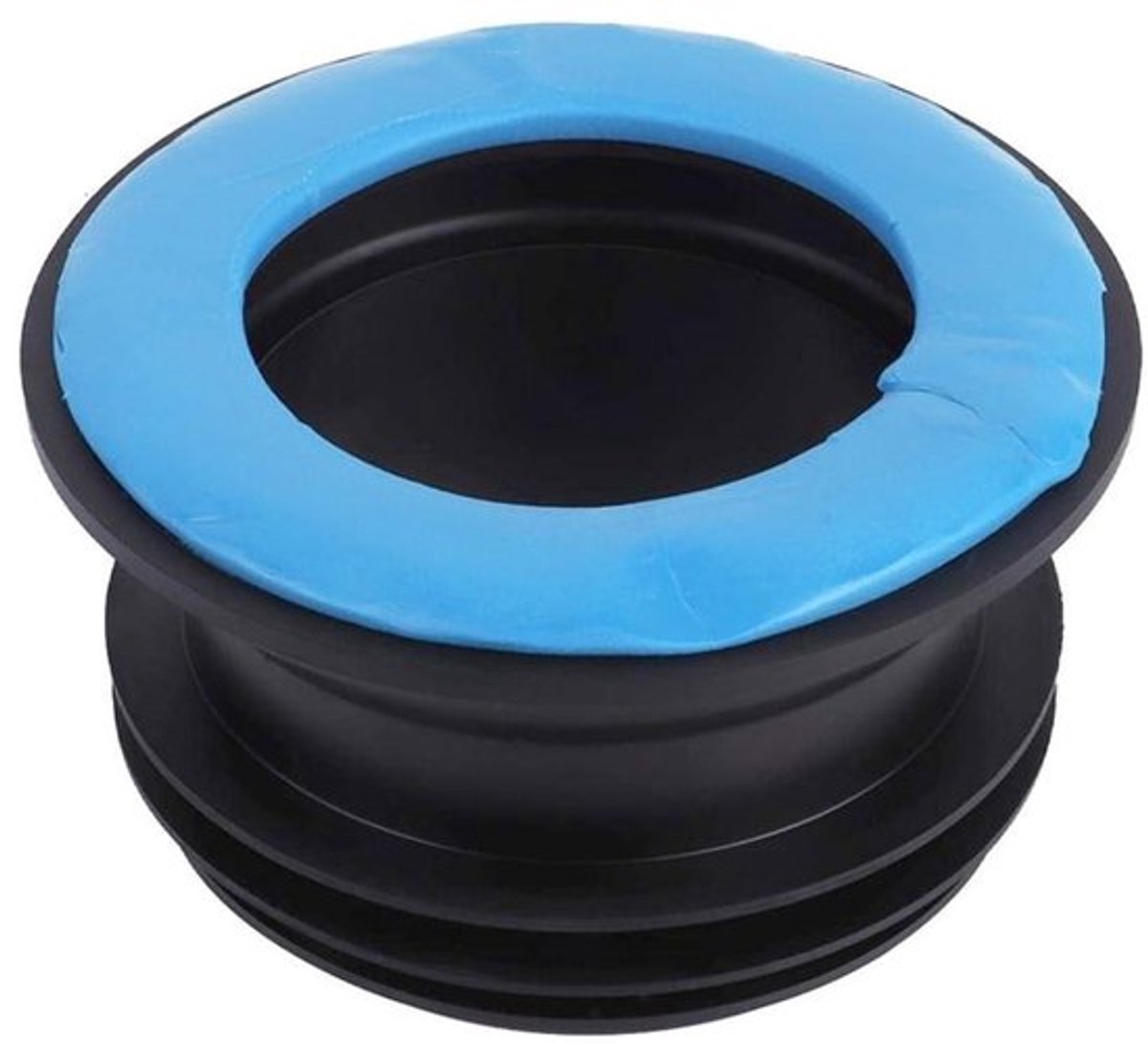 Toiletafdichtring Dikke Geurbestendige Flenspakking - Universele Rubber - Flexibel en Duurzaam - Voor 100-110 mm Afvoerbuizen - Eenvoudige Installatie - Afvoerpakking