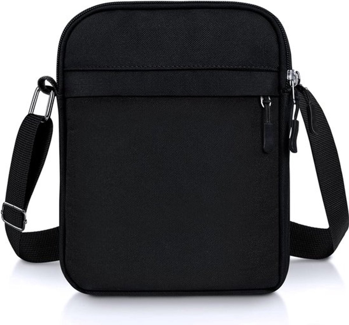 Kleine Schoudertas voor Mannen, Lichtgewicht Crossbody Handtas, Ideaal voor Studenten en Dagelijks Gebruik met 5 Compartimenten