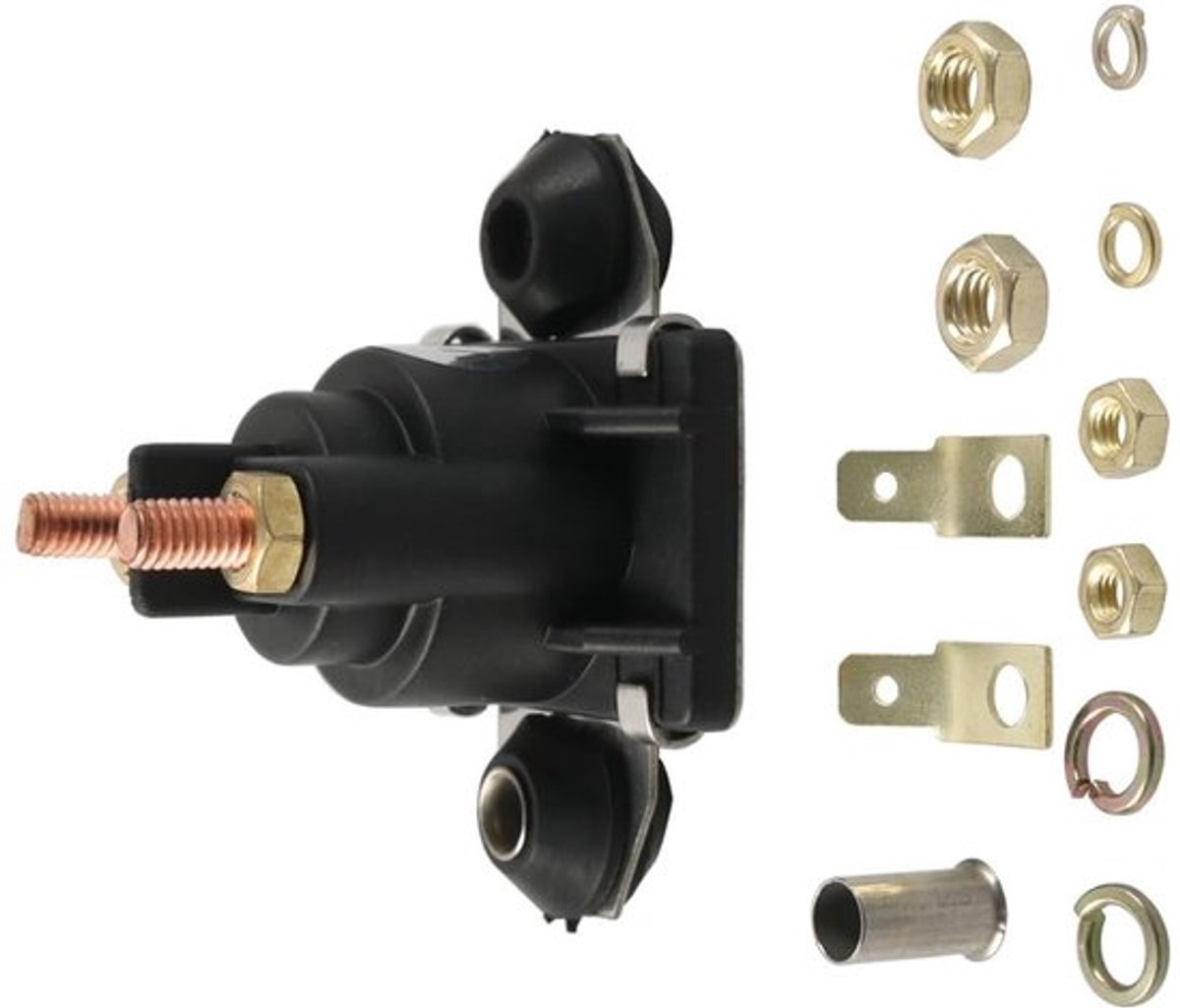 Starter relais 12V voor M-ercury 25-40HP motoren, accessoires inbegrepen, vervangingsonderdelen 89-818997A1, 89-818997A2, 89-818998A1, 89-818998A2, betrouwbaar en duurzaam