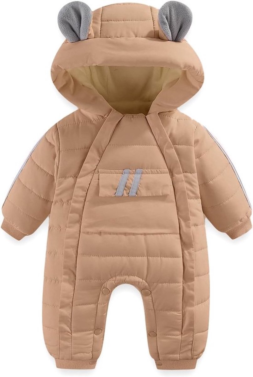 Unisex Baby Sneeuwpak voor Koude Dagen - Warme Winteroutfit, Ademend Materiaal, Comfortabele Pasvorm