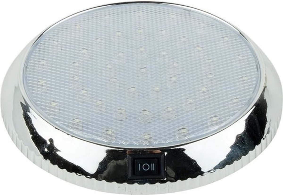 Plafonniere caravan 12V - plafondlamp voor boot, auto, camper - 46 witte LED