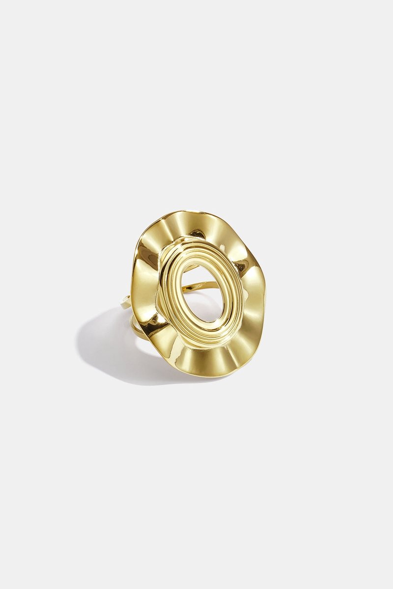 Lumé - Ring - Goudkleur - Stainless Steel - - Goud
