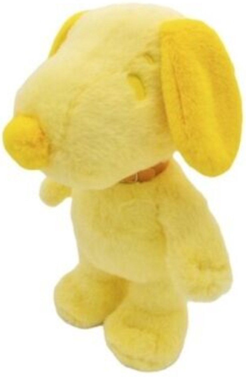 Snoopy Pastelkleur Geel Pluche Knuffel 22 cm - Speelgoed Knuffels voor Kinderen Jongens Meisjes - Snoopy Peanuts Hond - Charlie Brown Woodstock
