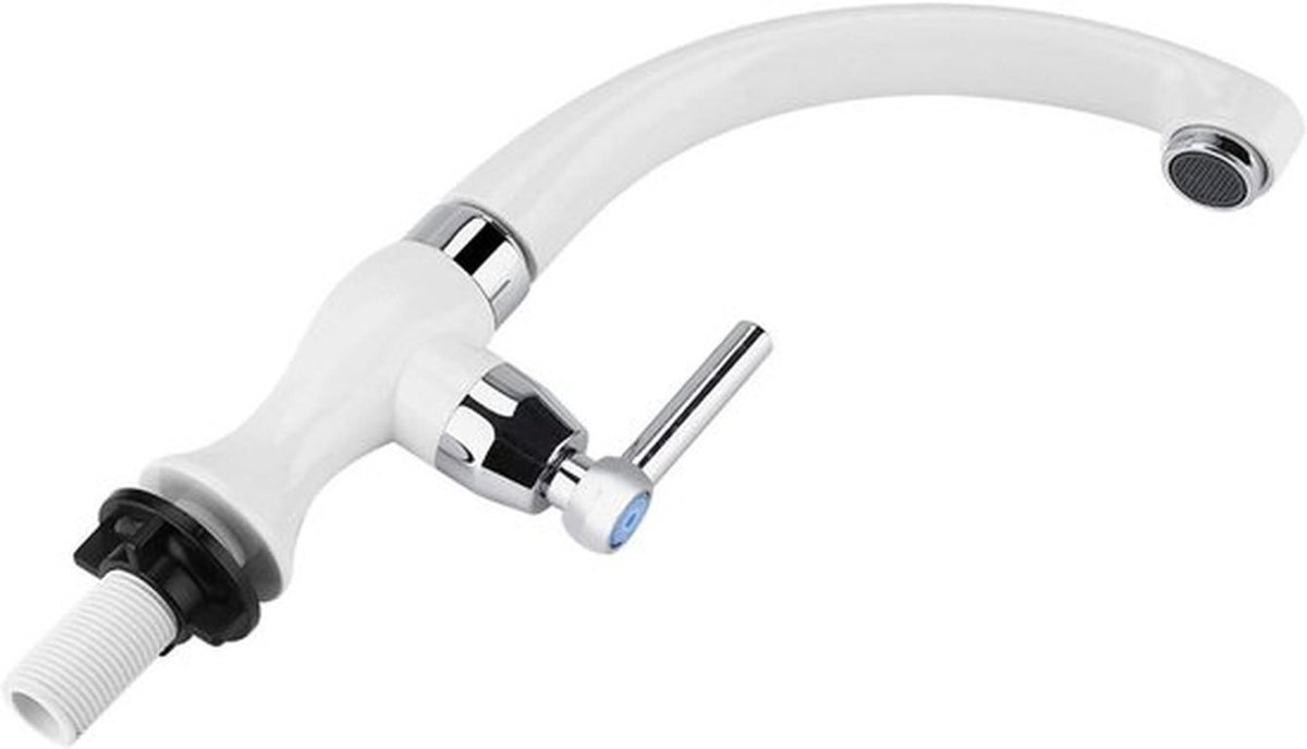 Koudwaterkraan - Keuken - Enkele kraan - Badkamer - Gootsteen - ABS Plastic - Accessoires - G1/2 - Geschikt voor - Kraan - Wastafel - Rechte handgreep