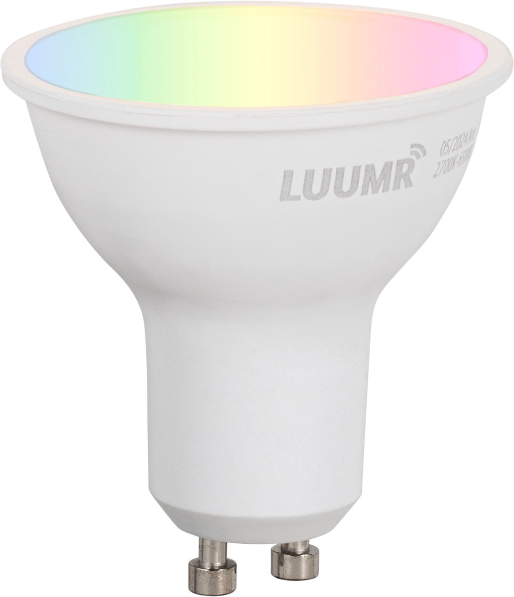 Qazqa smart led inbouwspot, inbouwlamp - Xena Smart - wit , incl. 4.7W ledlamp, 2700K - 6000K, dimbaar, 7.9cm, rond, ideaal als hal, keuken ,