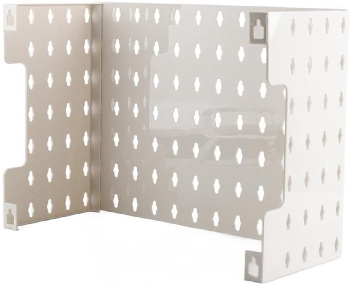 Opbergrek Stevig - Wandmontage - Keuken - 4 Haken - Sterke Draagkracht - Geen Wandschade - Wandrek