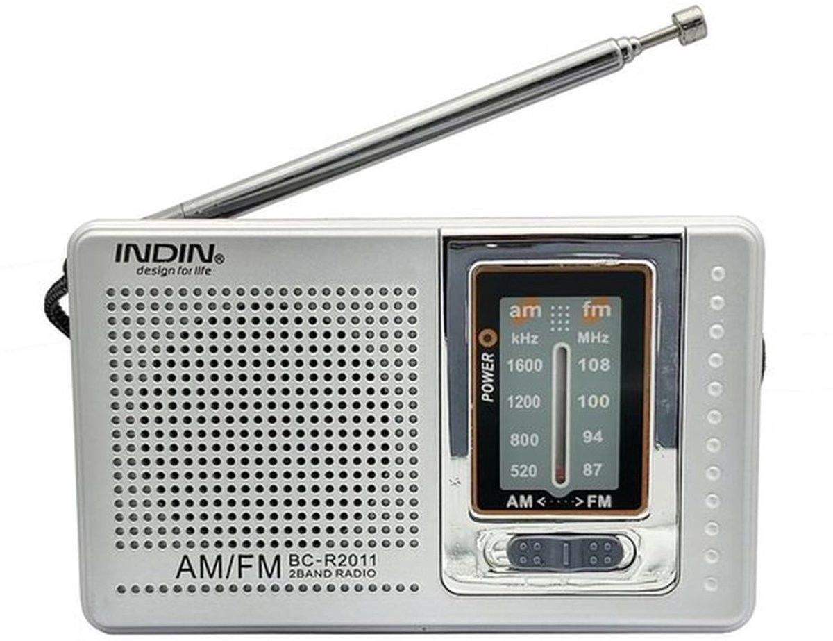 FM-radio met ingebouwde luidspreker - Draagbare Radio - Helder Geluid - Geavanceerde Chip - Ideaal voor Reizen - ABS-Kunststof - Handradio