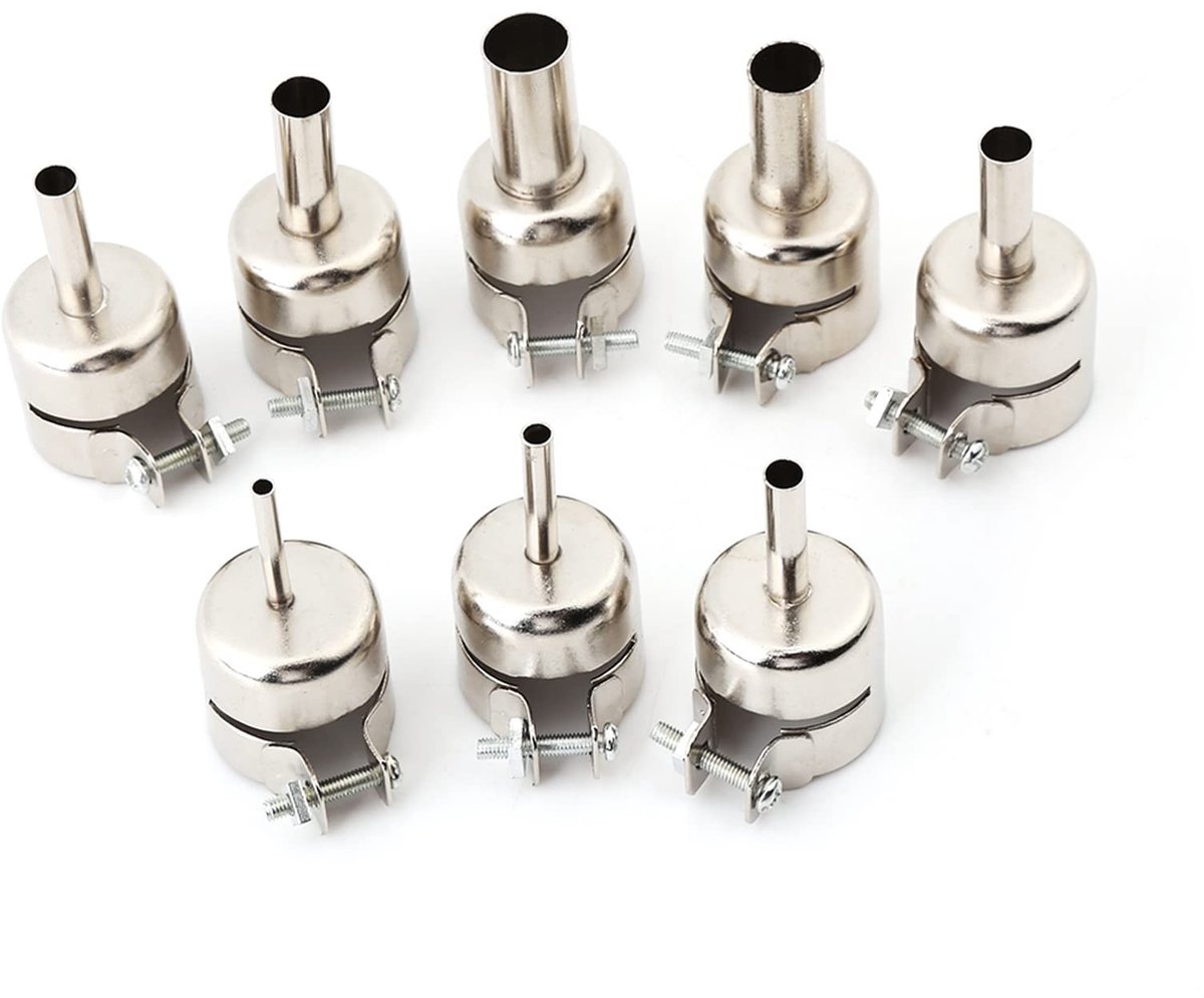 Solidchoice - Set van 8 Stalen Nozzles voor Hittepistolen
