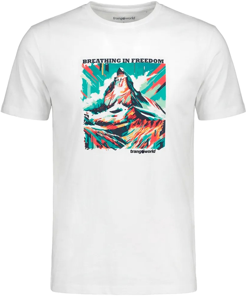 Trangoworld Warnick T-shirt Met Korte Mouwen Wit S Man