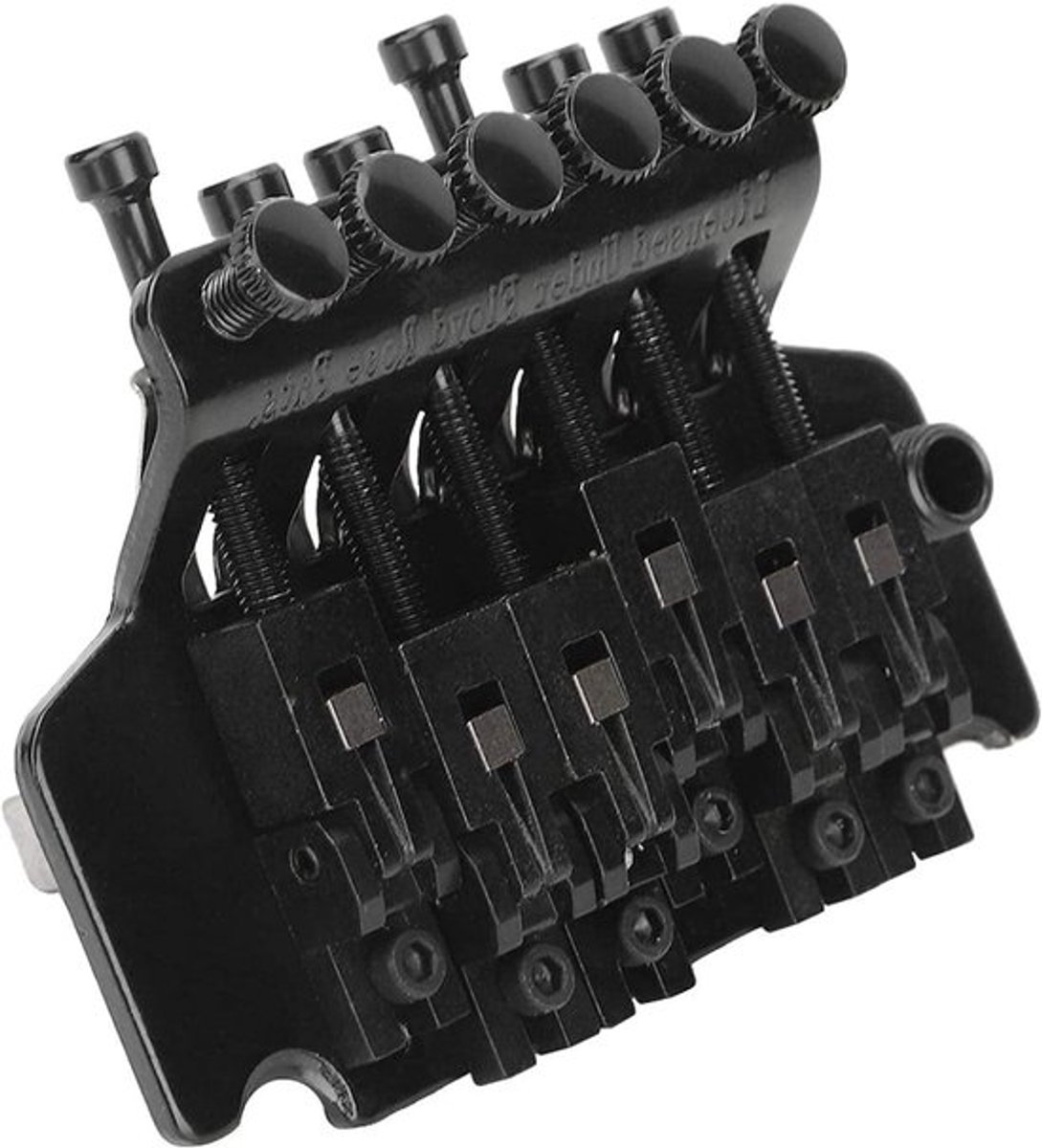 Tremolo brug systeem voor elektrische gitaar, stabilisator veer, accessoires voor muzikanten en spare parts (Zwart)