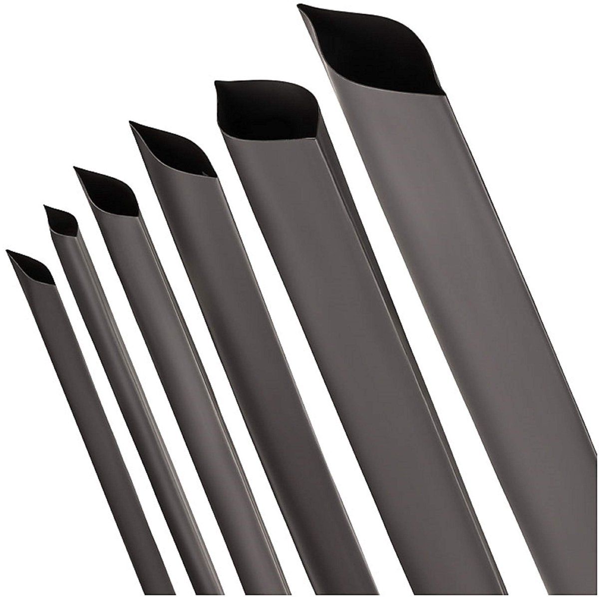 Solidchoice - Heatshrink Tubing Ø100mm x 5m Zwart Zonder Lijm