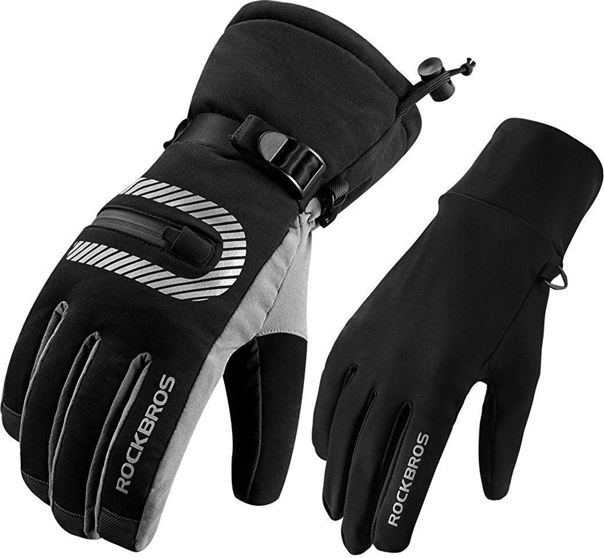 Solidchoice - 2-in-1 Ski Handschoenen voor Buitenactiviteiten