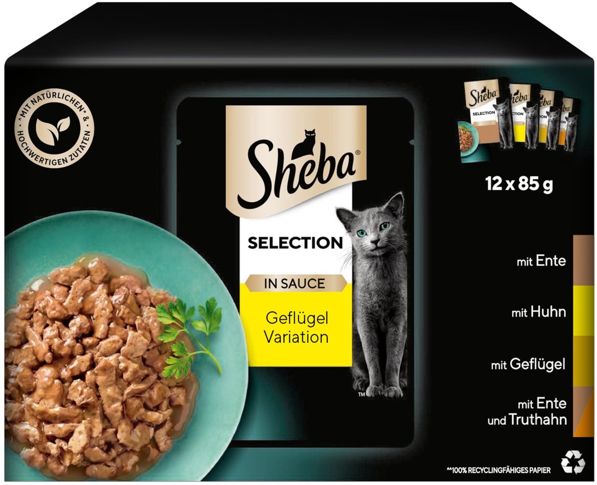 Solidchoice - Luxe Natvoer voor Katten in Saus - 85 g