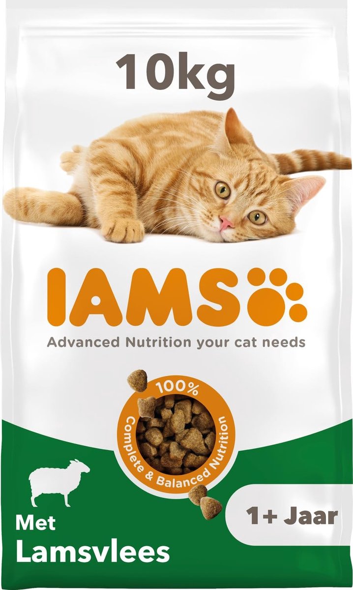 Solidchoice - Droogvoer voor Volwassen Katten met Lam, 10 kg