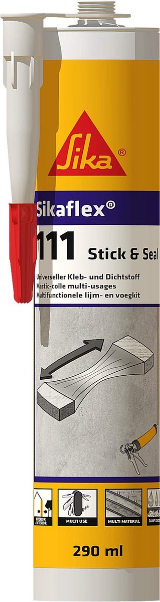 Solidchoice - Flexibele Lijm en Afdichting 290 ml voor Binnen en Buiten