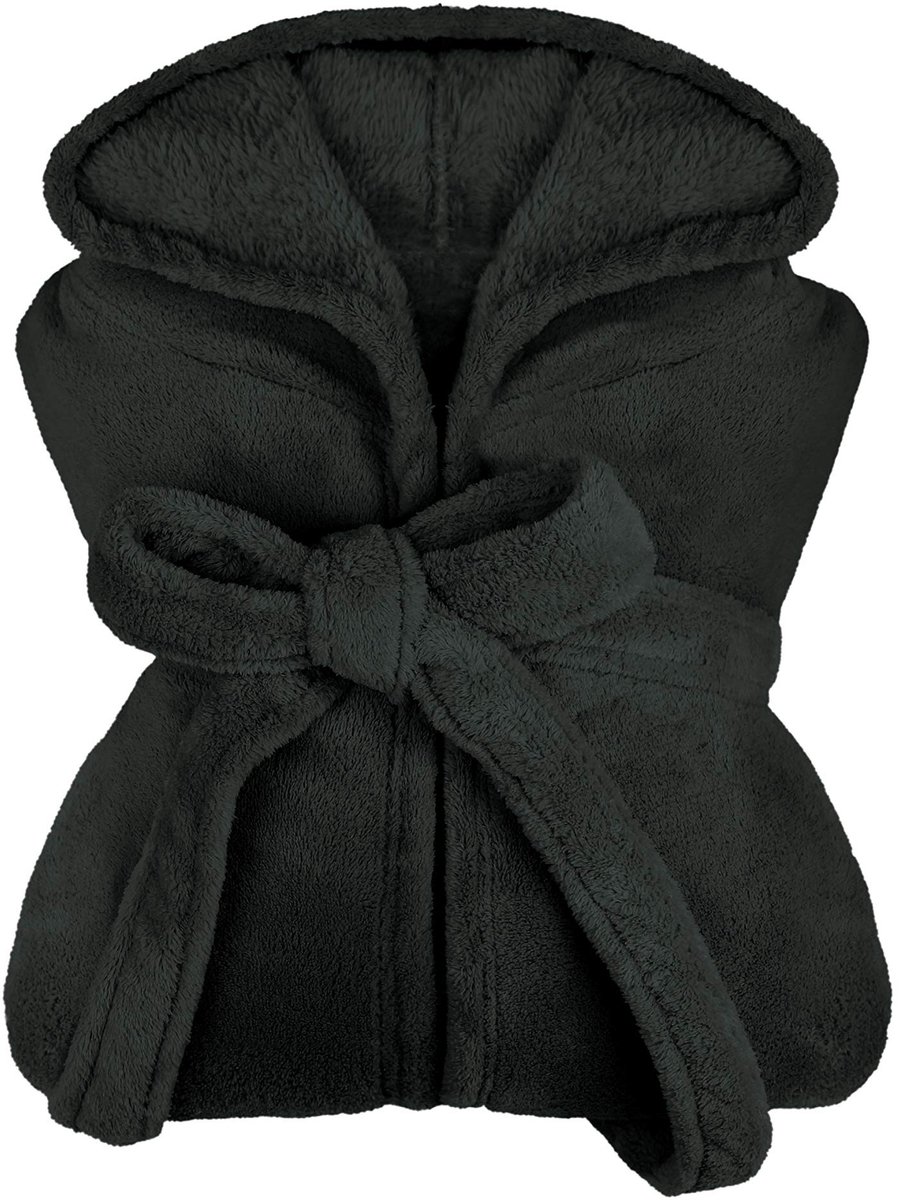 Solidchoice - Unisex Fleece Badjas met Kap in Meerdere Kleuren