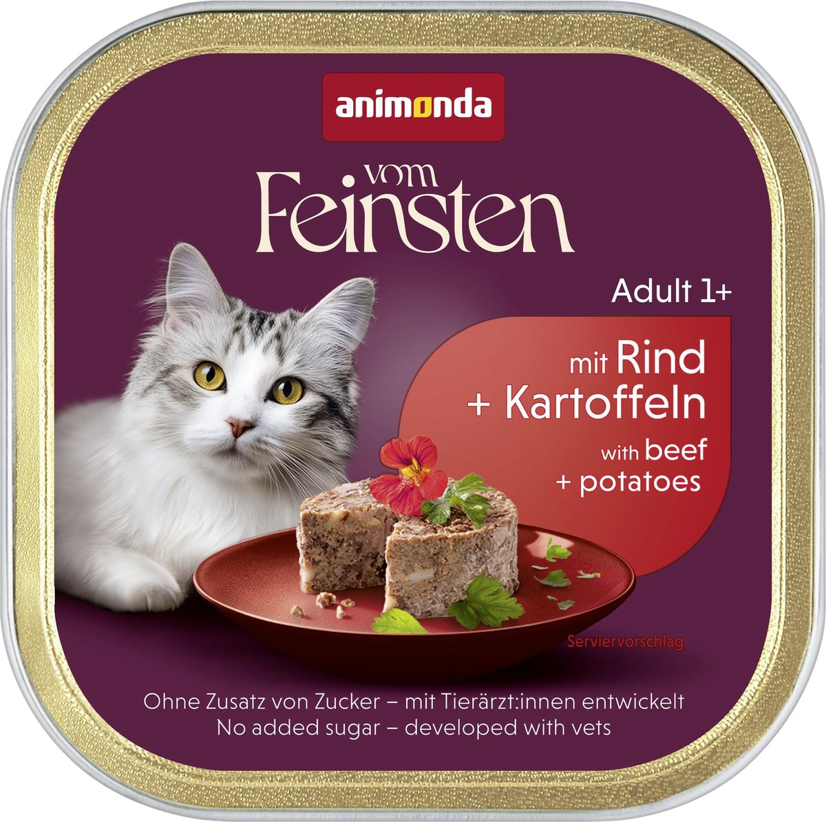 Solidchoice - Natvoer voor Katten met Rundvlees en Aardappelen 3,2 kg