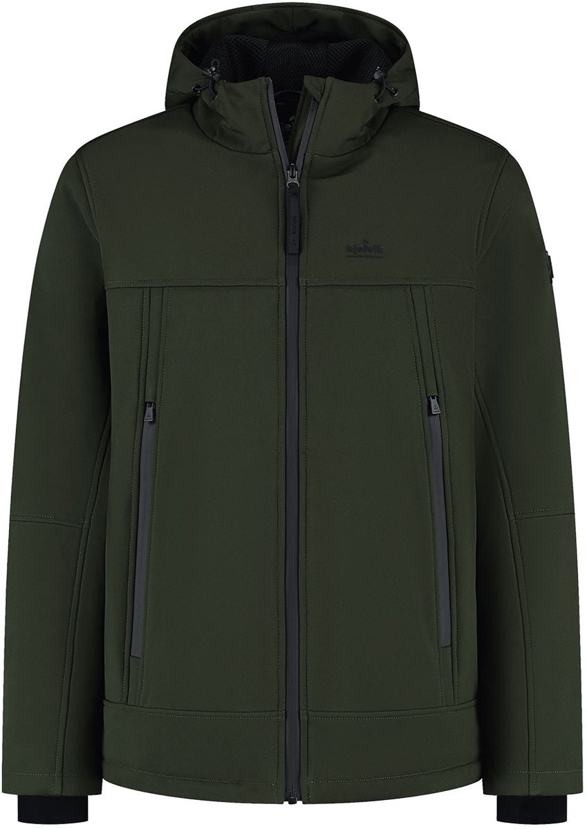 Kjelvik Dax Heren Outdoorjas Groen