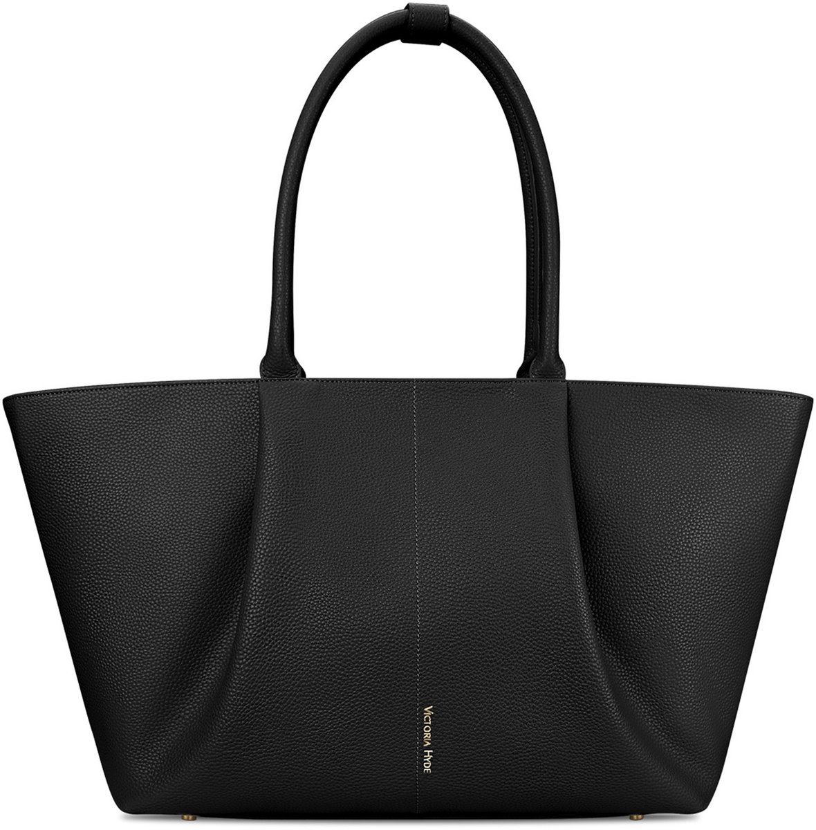 Victoria Hyde "Ada" - Dames Tassen met rits - Schoudertas - Ruime Tas - Handtas - Schooltas - Werktas - Shopper - Tote bag - vrouwen cadeautjes - verjaardag cadeau vrouw - geschikt voor A4 - Zwart