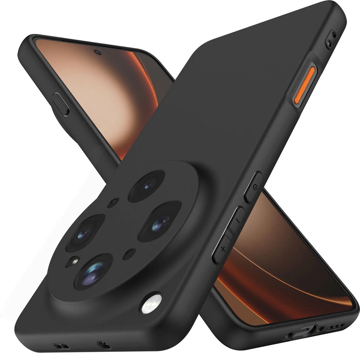 Zwart TPU Hoesje Geschikt voor Oppo Find X9 Ultra - Back Cover Case - Lichtgewicht - Ultra Dun - Flexibel - Zacht