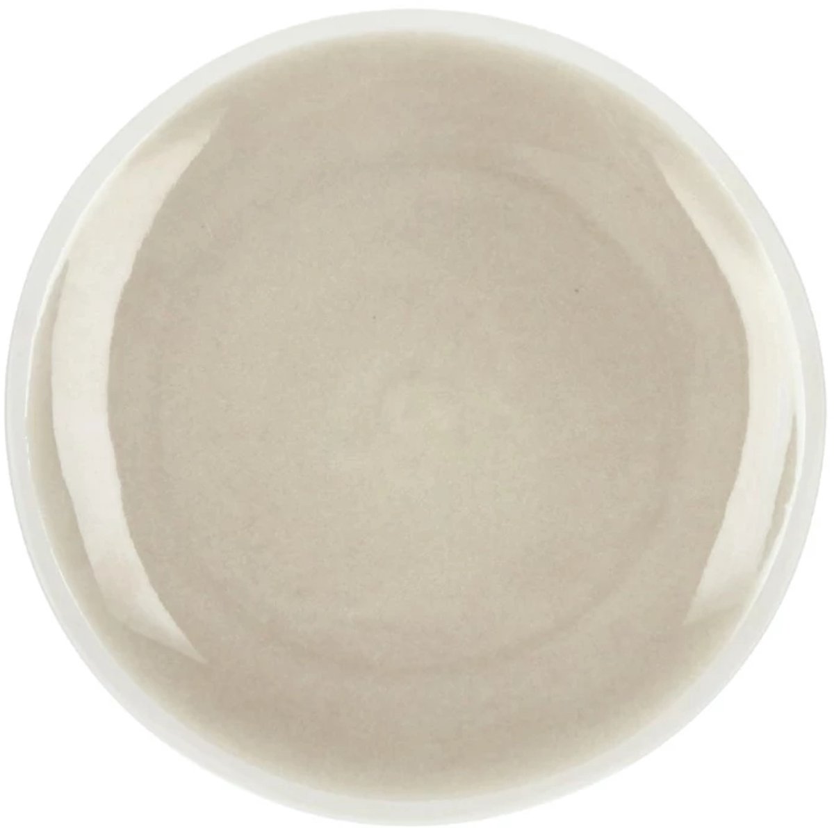 Pomax Biscotti dessertbord D20cm grijs / beige