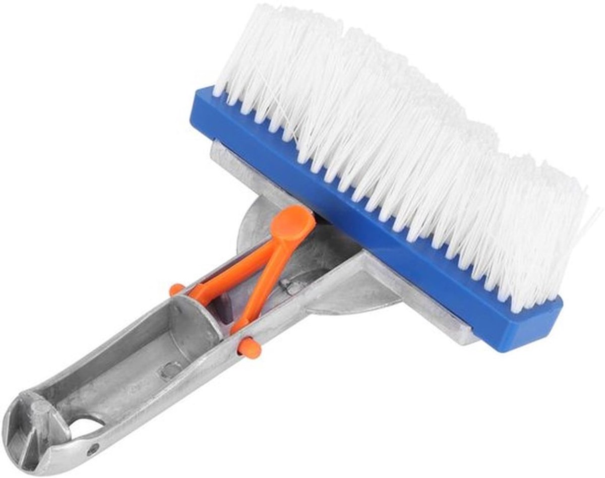 Zwembadborstel Slijtvast - Nylon/Aluminiumlegering - Reiniger voor Zwembaden - Badkamers - Binnentegelvloeren - Muren - Zwembadreiniger