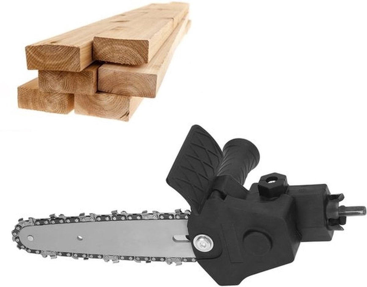 Drill to Saw Adapter - Draagbare Zaag Conversiekop - Voor Houtbewerking - Compatibel met Elektrische Boor - Handig en Efficiënt - Voor Di...
