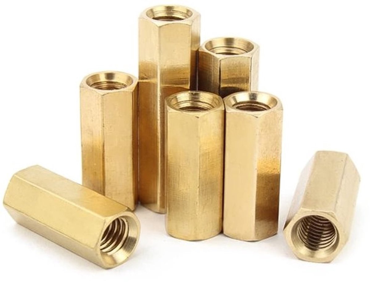 Vrouwelijke Hex Spacer Standoff - Messing Bevestigingsmiddelen - Goud - M4x25mm - Ruimte creëren tussen componenten - Geschikt voor diver...