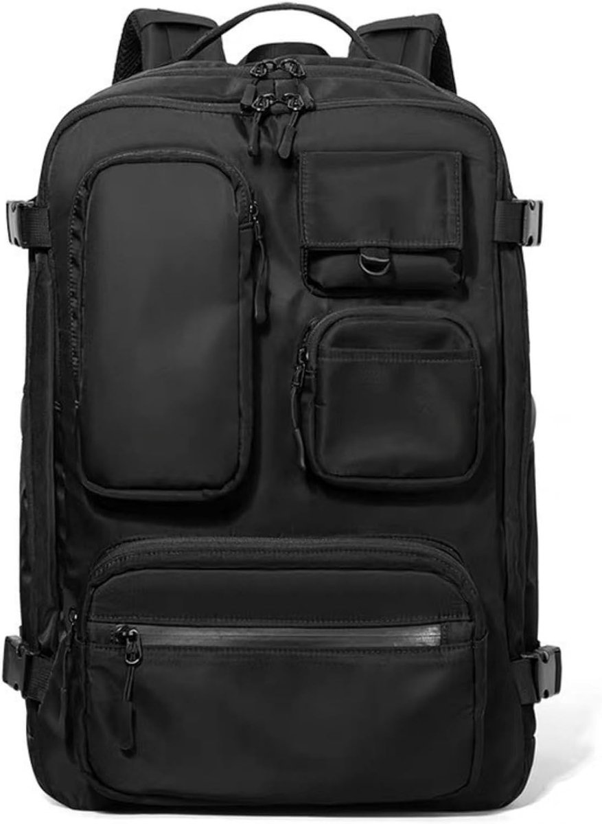 KZQ Waterdichte Rugzak voor Zaken en Reizen, Geschikt voor 15,6 Inch Laptop, met Meerdere Vakken Inclusief Schoenenvak en Laptopvak, 30 Liter