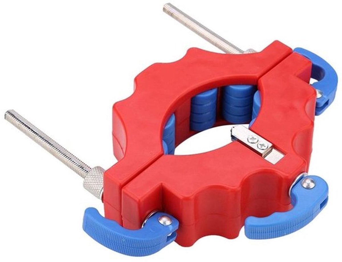 Flessensnijder voor glazen flessen - Staal/Kunststof - Geschikt voor flessen 2-8 mm dikte - Voor knutselen van sculpturen - Inclusief handleiding - Glassnijder