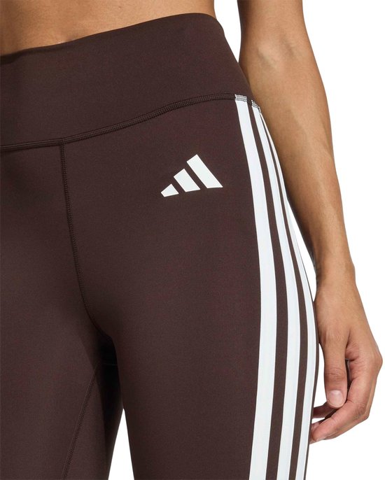 Adidas Optime Essentials 3-Stripes Flared Legging Dames - Maat L van Adidas — afbeelding 2