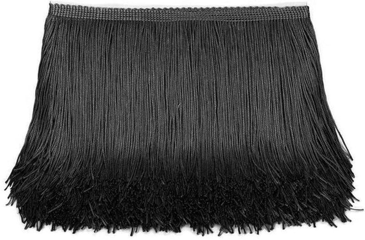 Franjeslint 10 Meter - Zijden Franjeskwast - Decoratielint - DIY Knutselen - Kleding/Kostuums - Hoogwaardig Polyester
