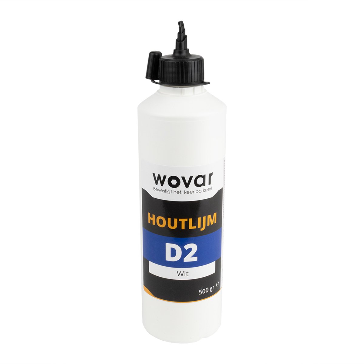 Wovar Houtlijm D2 voor Binnen | Flacon 500 gram