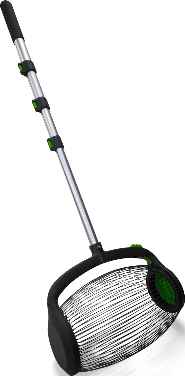 Notenraper en fruitraper - 7 liter - Telescopische steel - Zonder bukken — afbeelding 2