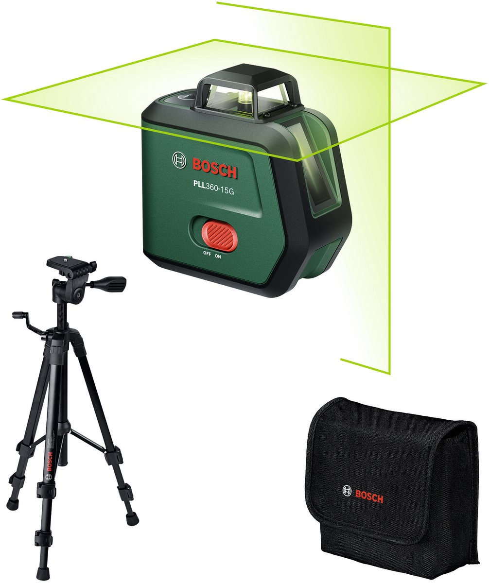 Bosch PLL360-15G set - Kruislijnlaser