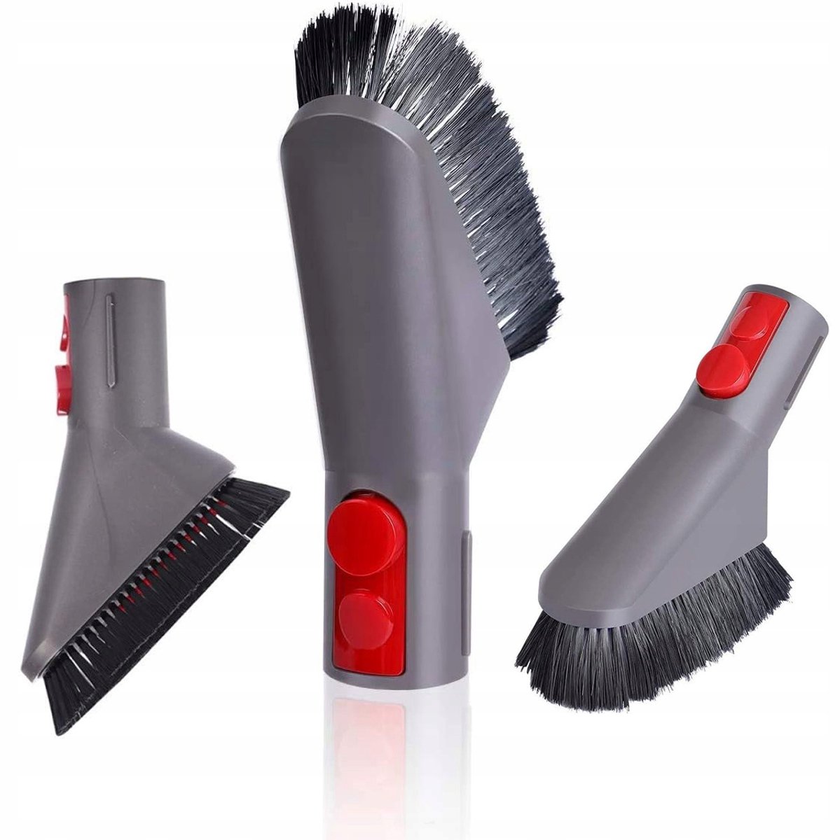 Rosfix Borstel Vervanging - Zachte Borstel - 4x10 cm - Geschikt voor Dyson V7–V15