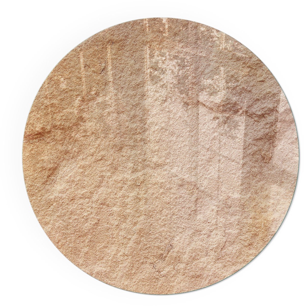 ArtPrintCavePlaat onder houtkachel - 50x50cm - Vloerplaat voor kachel - Kachel vloerplaat Beige - Vloerplaat openhaard