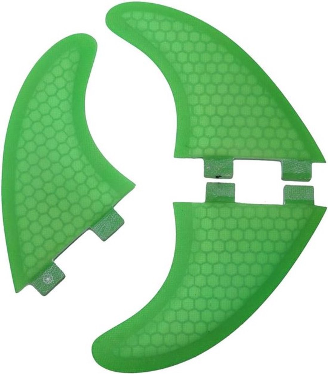Tri Fin Set voor Surfplank van Fiberglas - G5 Thruster Vinnen voor Optimale Stabiliteit en Prestaties
